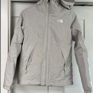 Woman’s North Face Light Grey Jacket
